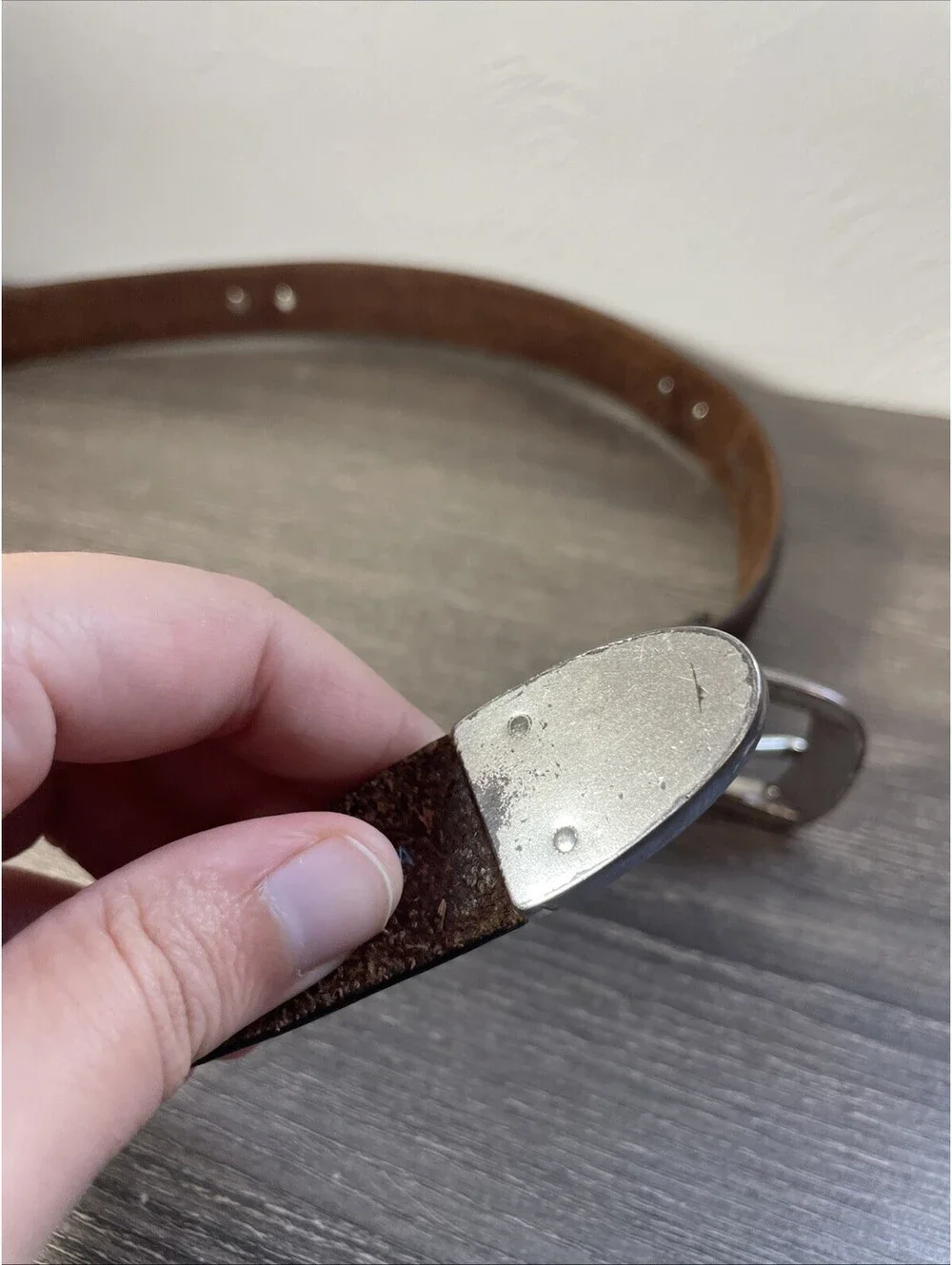 Brighton Onyx VTG Leather Golf Belt Men's 36 Brown Black Classic 1